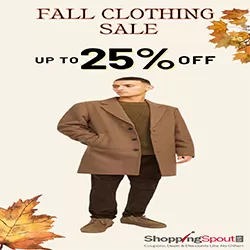 Fall Clothing Sale Up to 25% Off